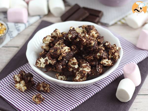 Chocolate and marshmallow popcorn - photo 2