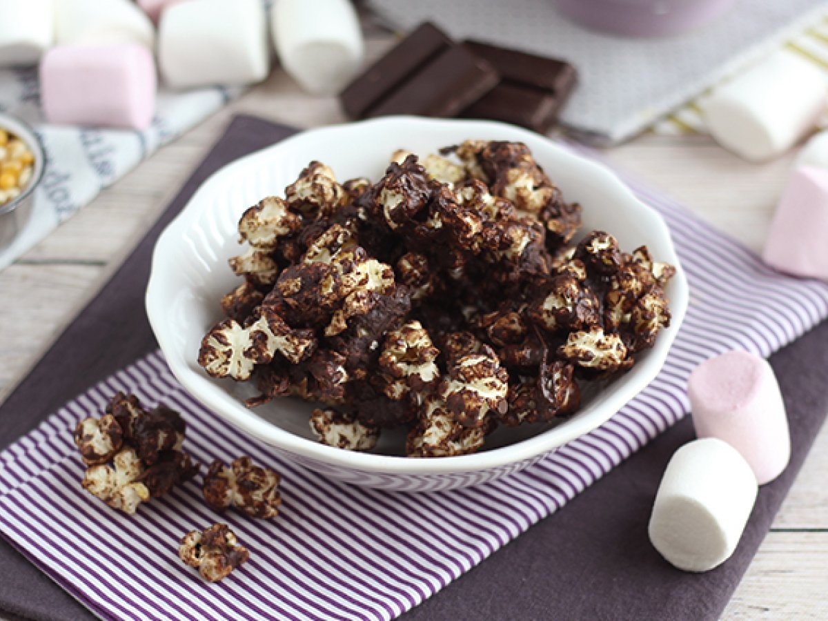 Chocolate and marshmallow popcorns - photo 2