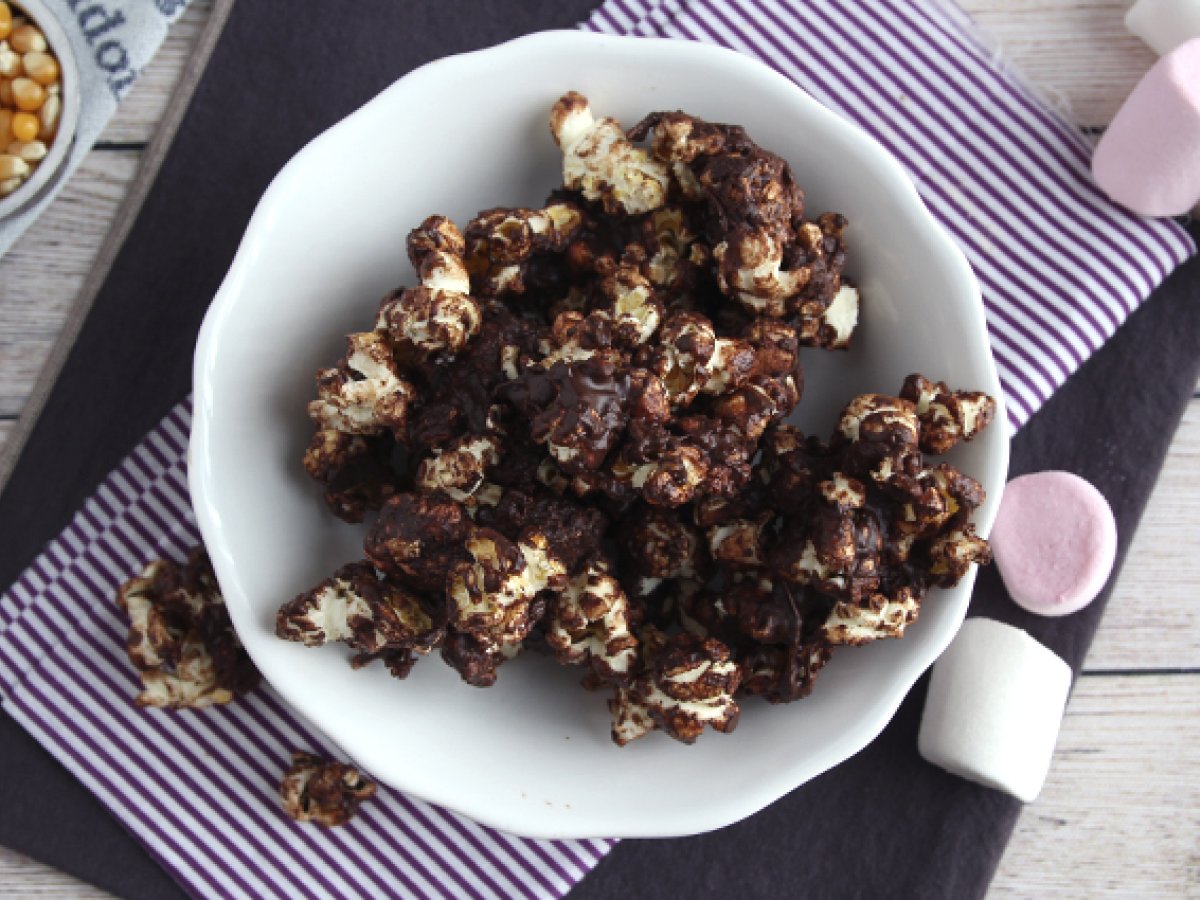 Chocolate and marshmallow popcorns - photo 4