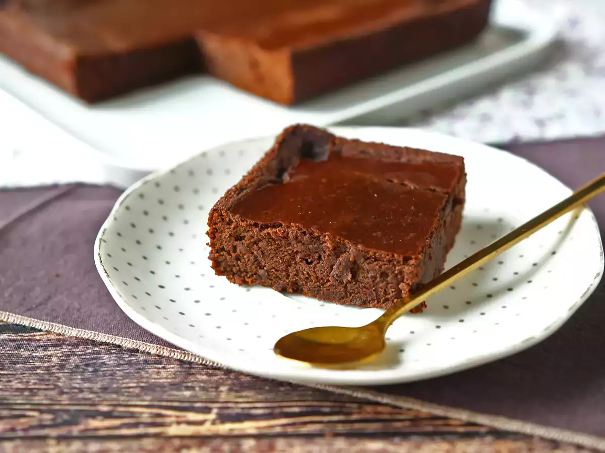 Chocolate and Red Kidney Bean Protein Brownie - photo 5