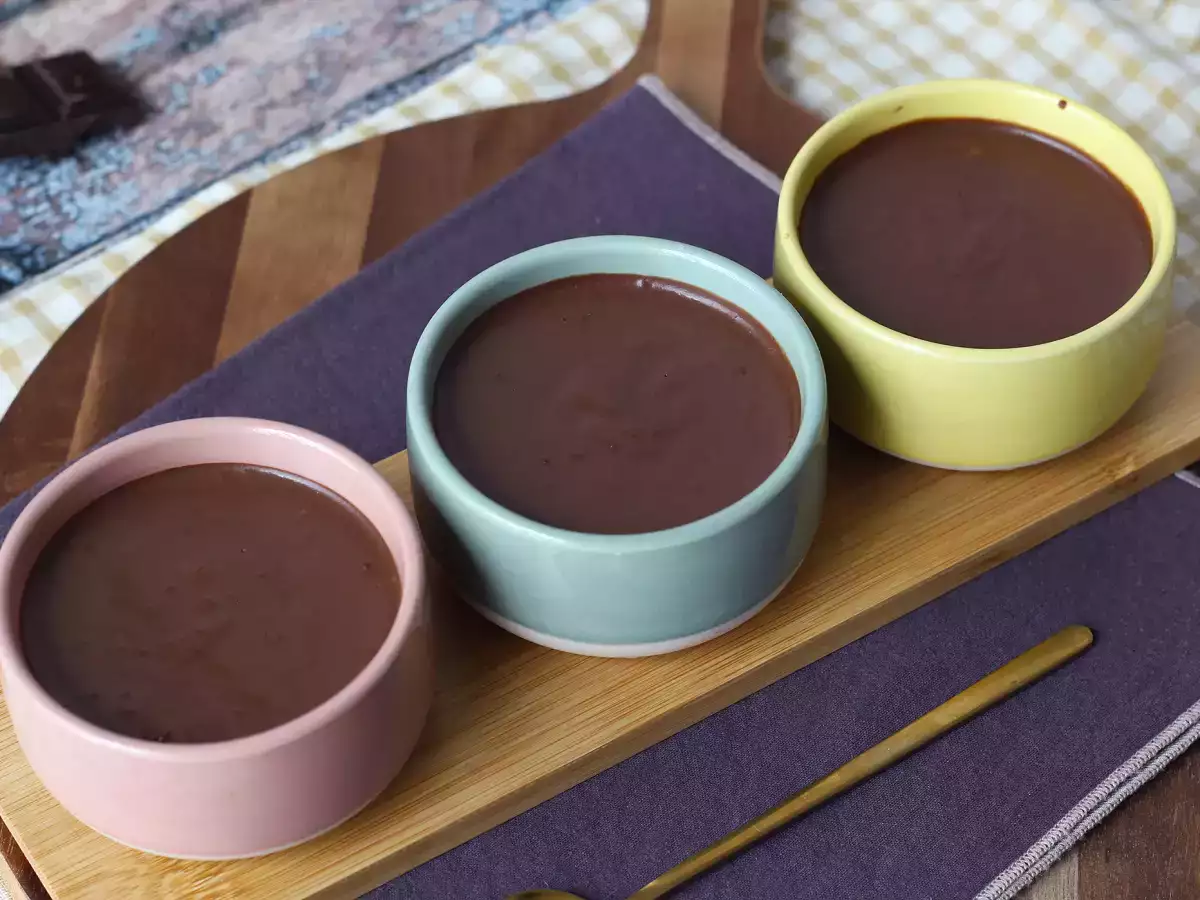 Chocolate banana cream dessert with just 3 ingredients! - photo 2