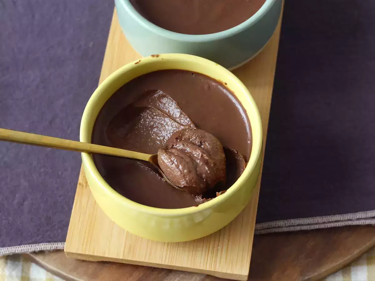 Chocolate banana cream dessert with just 3 ingredients! - photo 5
