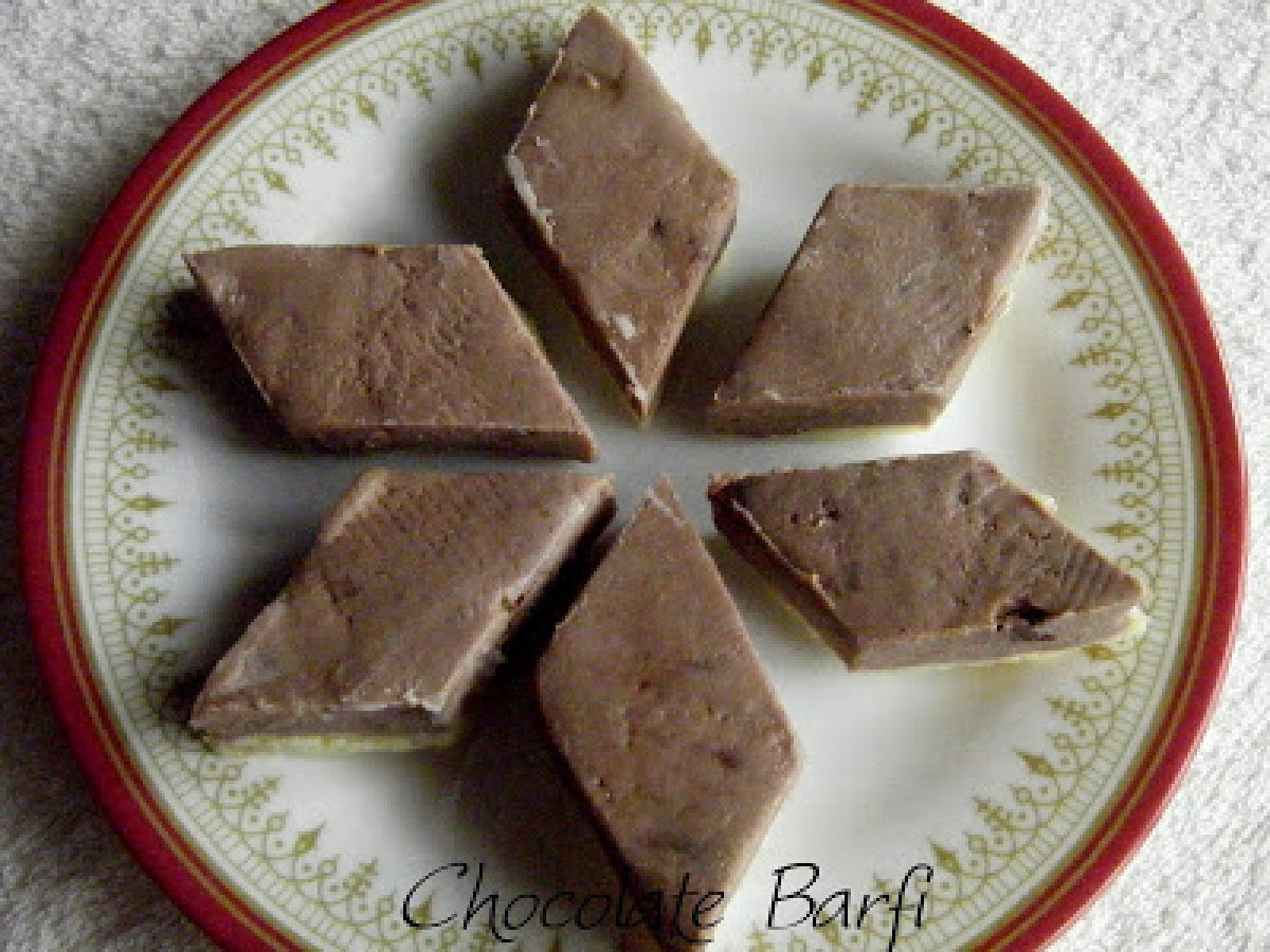 Chocolate Barfi ~ To celebrate!!