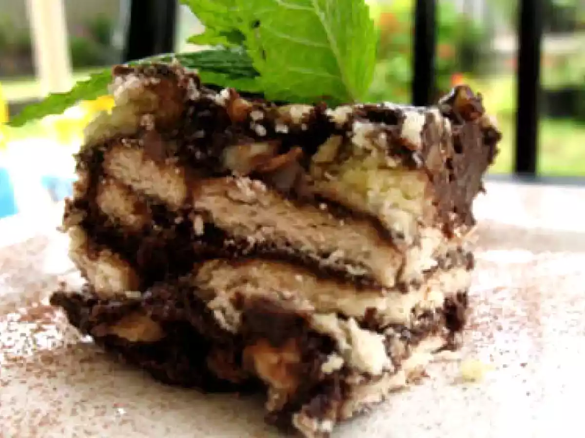 Chocolate Biscuit Pudding