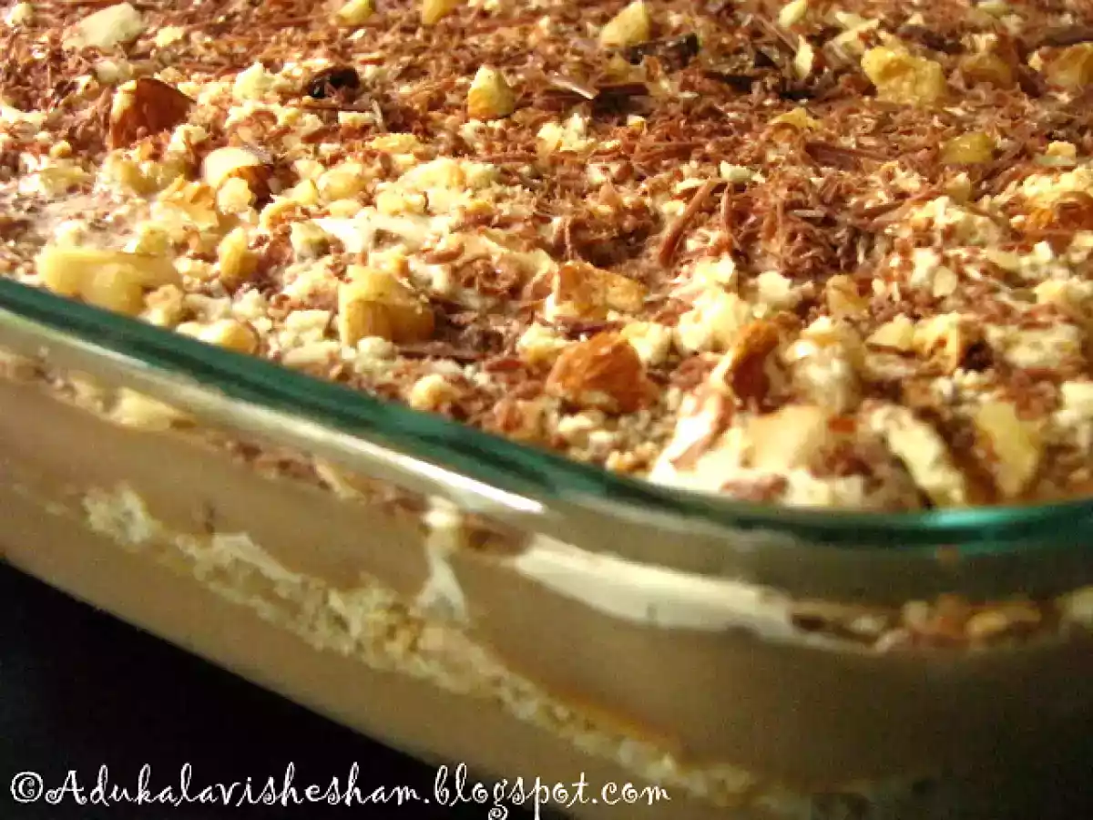 Chocolate Biscuit Pudding