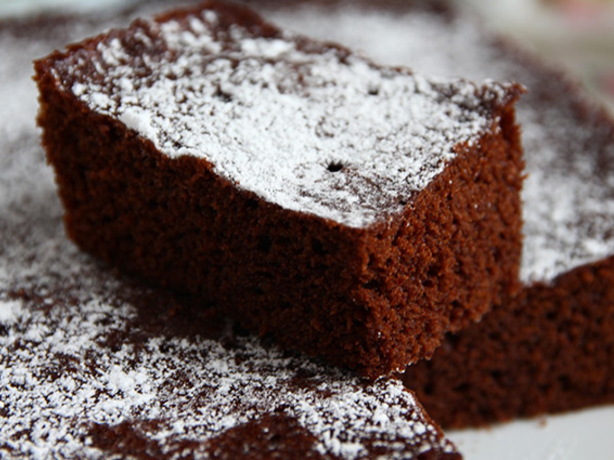 Chocolate cake in microwave - photo 3