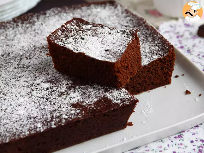 Chocolate cake in microwave, photo 5