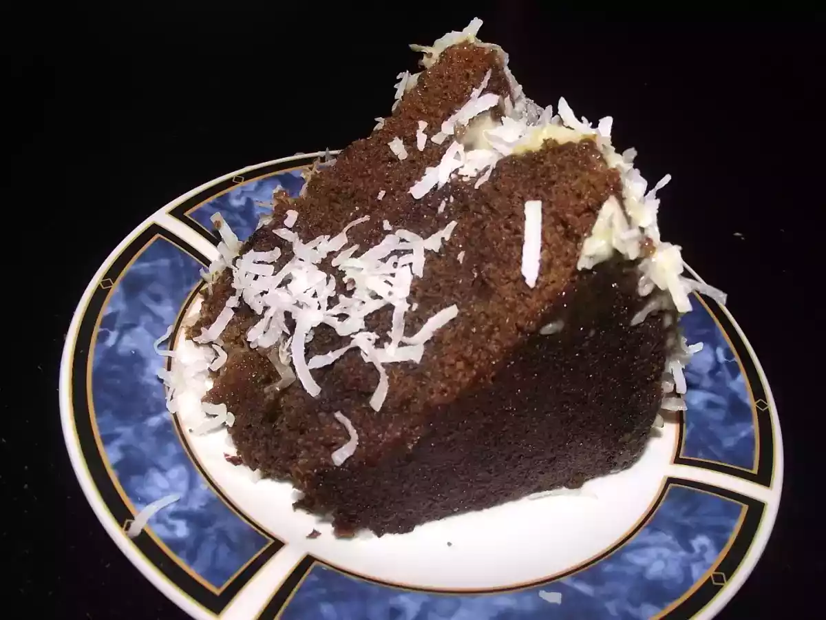 Chocolate cake with coconut and rum Mmm, Yum! - photo 2