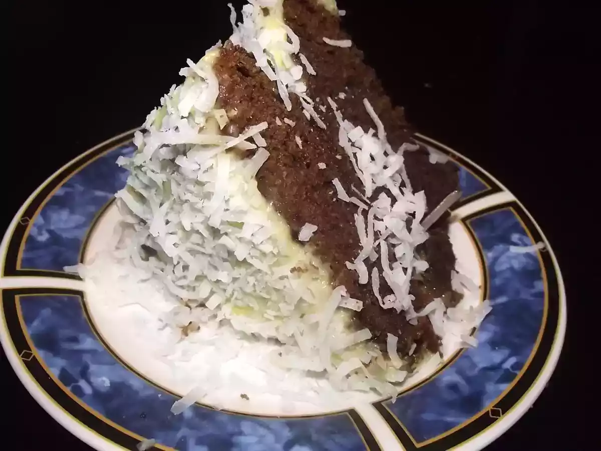 Chocolate cake with coconut and rum Mmm, Yum! - photo 3