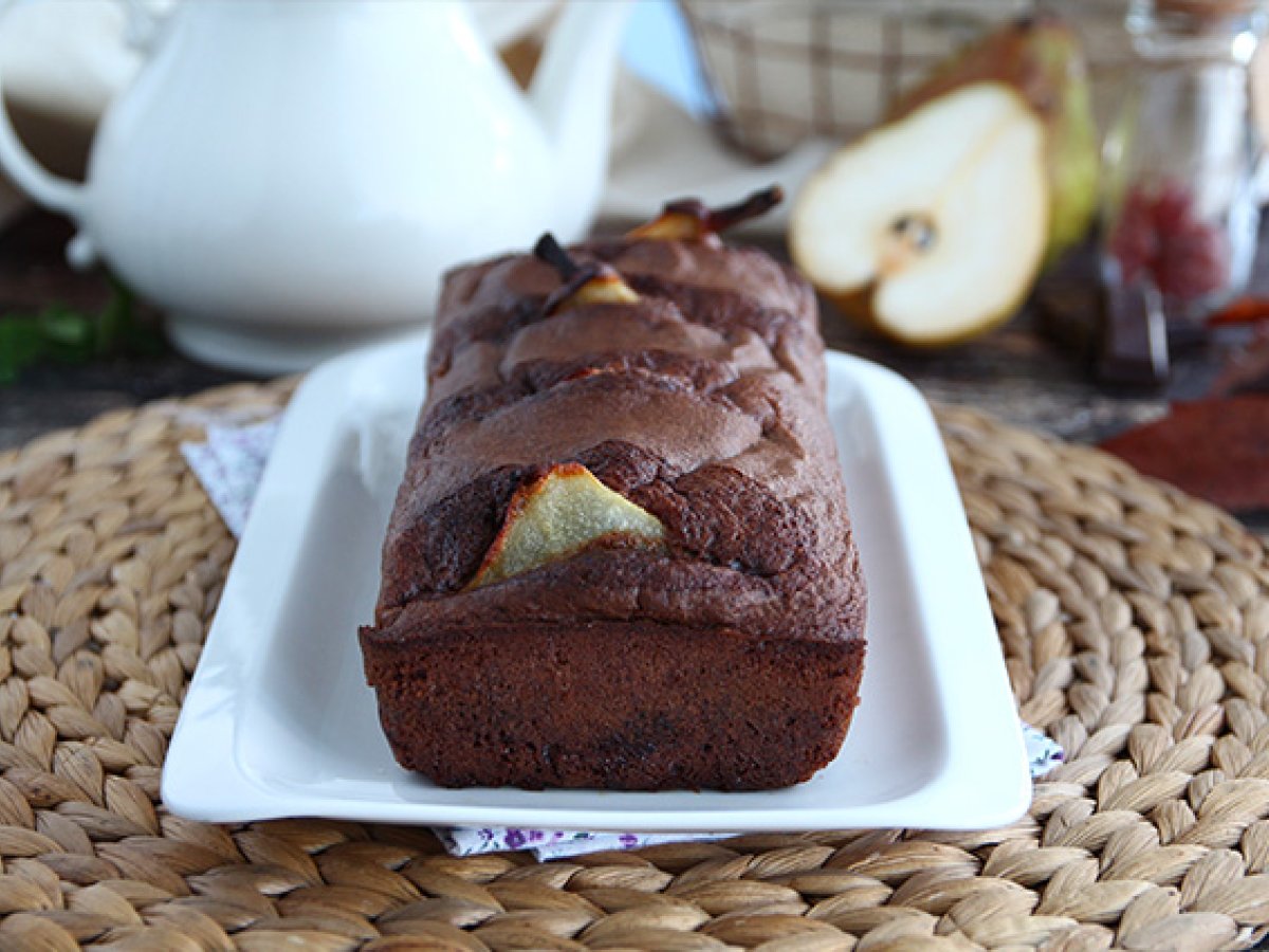 Chocolate cake with pears - photo 4