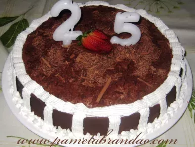 Chocolate Cake with Strawberry Filling