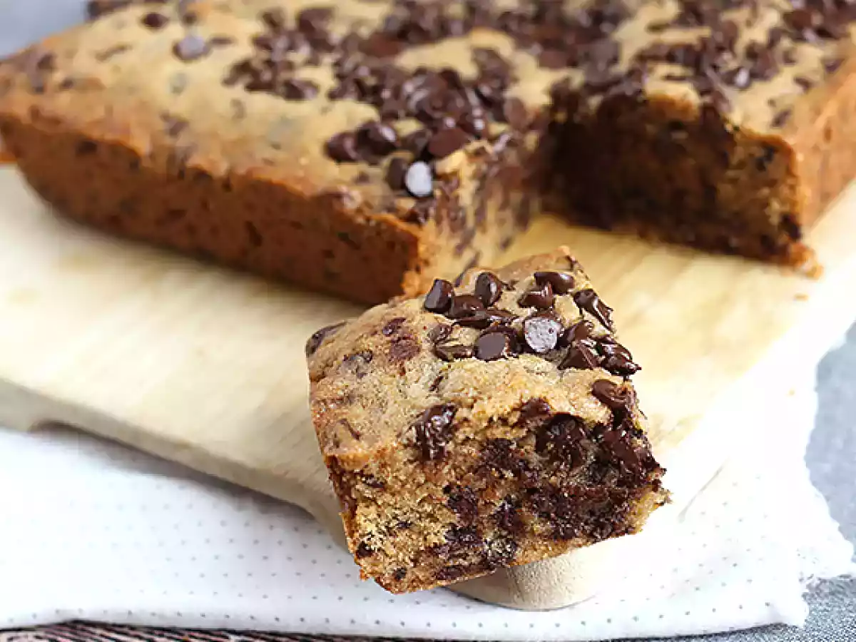Chocolate chip cookie cake - photo 5