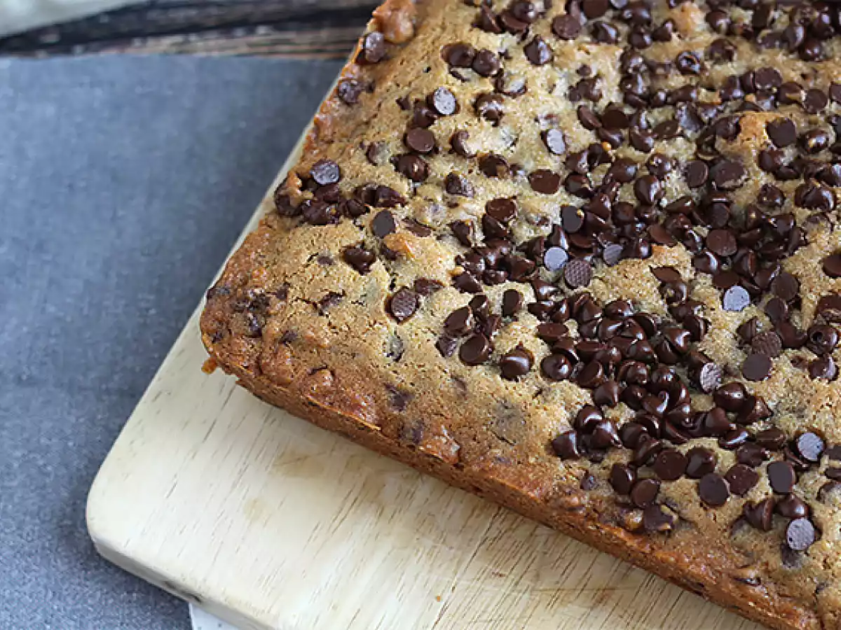 Chocolate chip cookie cake - photo 6