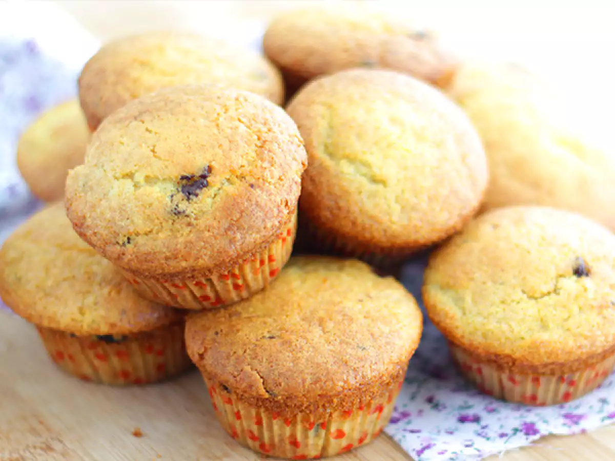 Chocolate chip muffins - video recipe! - photo 3