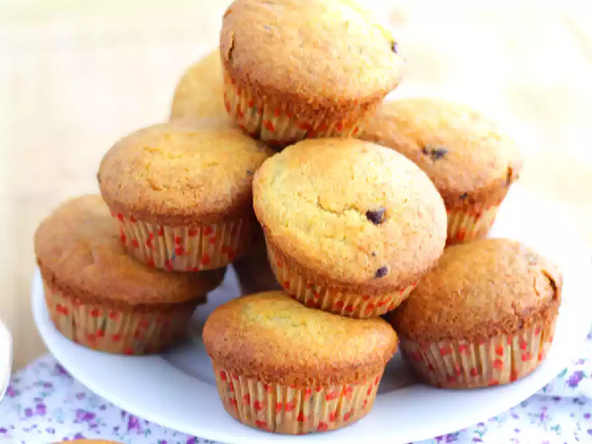 Chocolate chips muffins - video recipe !