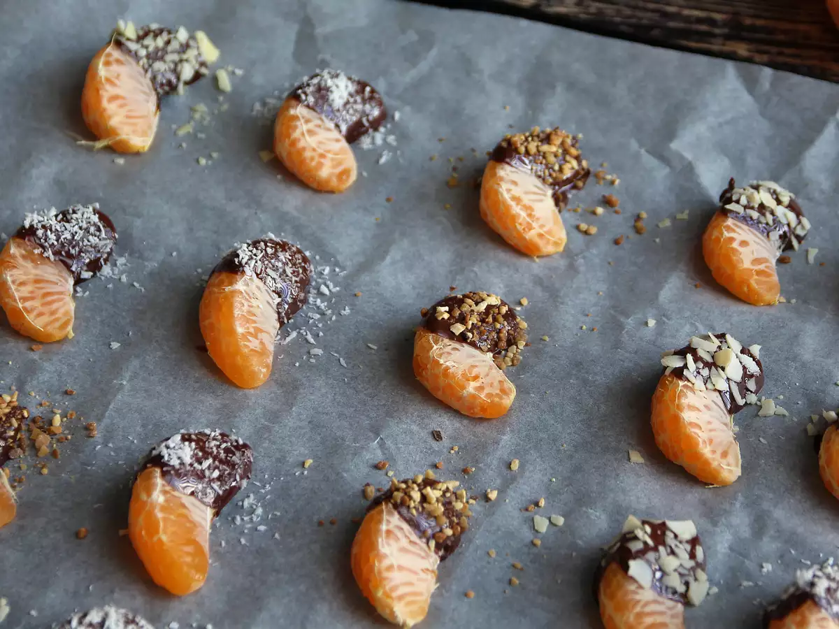 Chocolate clementines: a quick, fresh and indulgent dessert!