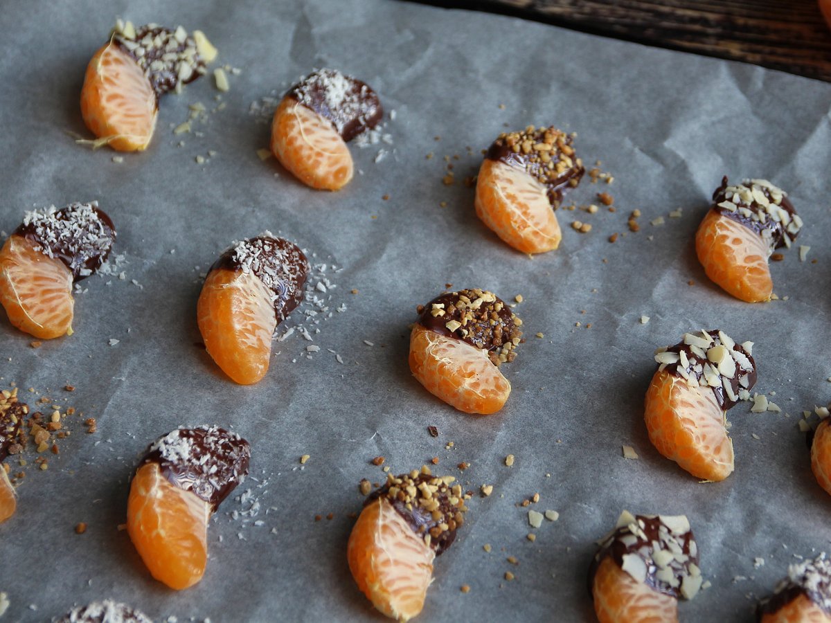 Chocolate clementines: the express, fresh and gourmet dessert!