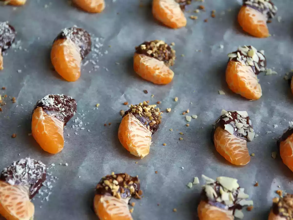 Chocolate clementines: the express, fresh and gourmet dessert! - photo 2