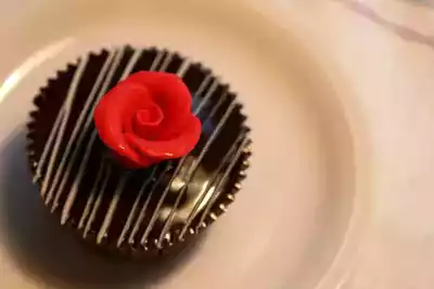 Chocolate Coffee Cupcake with a Chocolate Orange Ganache Glaze