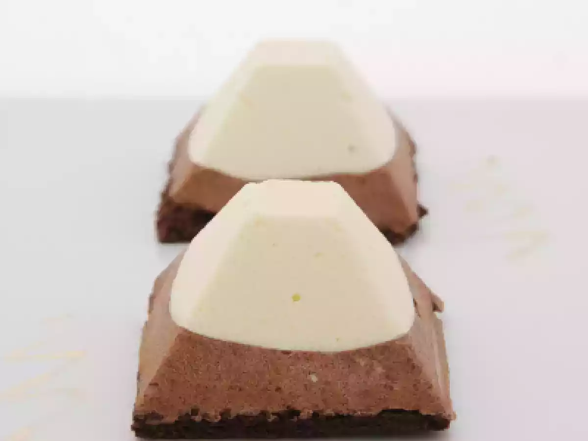 Chocolate Coffee Mousse Pyramids