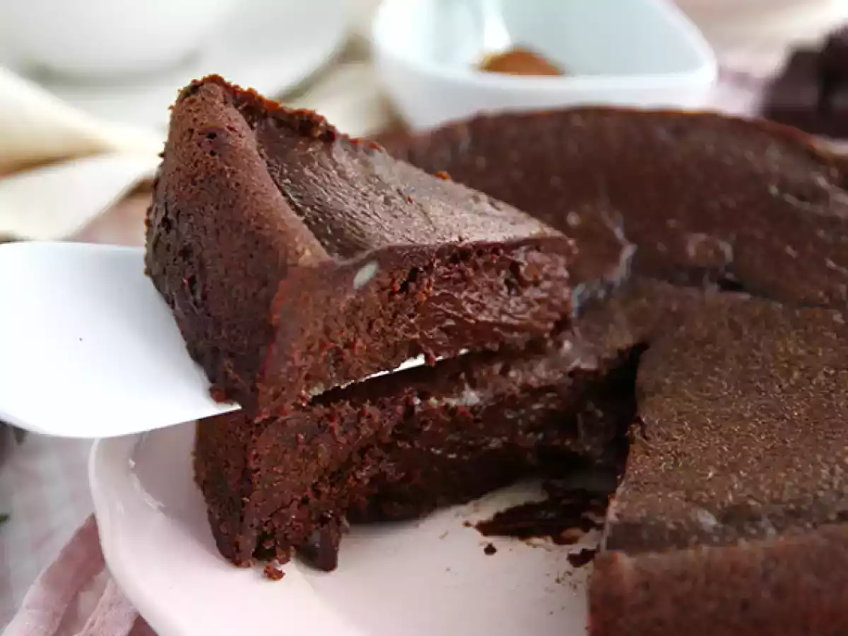 Chocolate fondant with salted butter caramel - photo 5