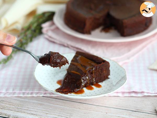 Chocolate fondant with salted butter caramel - photo 3