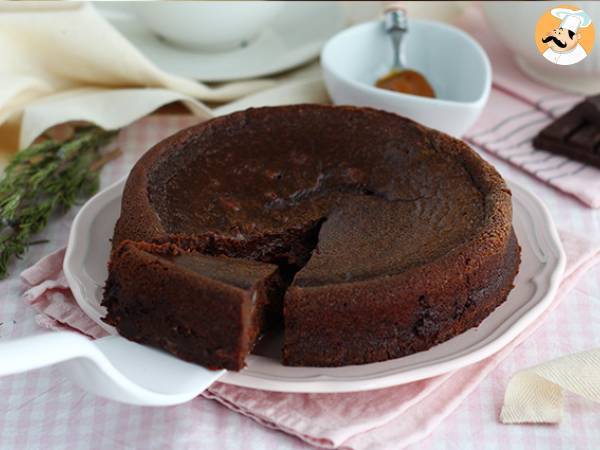 Chocolate fondant with salted butter caramel - photo 4