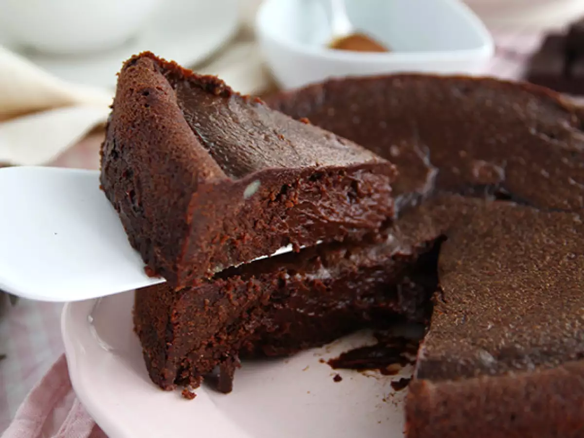 Chocolate fondant with salted caramel - photo 5