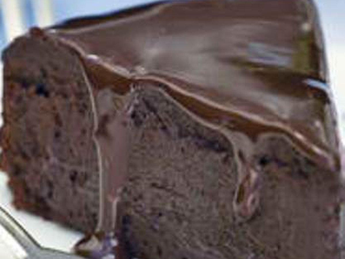 Chocolate ganache cake
