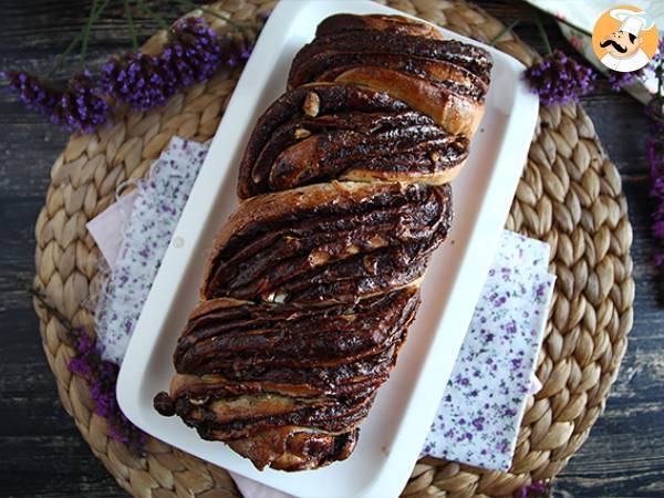 Chocolate hazelnut babka brioche - photo 3