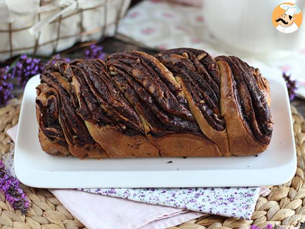 Chocolate hazelnut babka brioche - photo 4