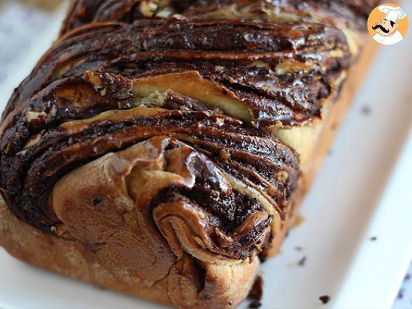 Chocolate hazelnut babka brioche - photo 5