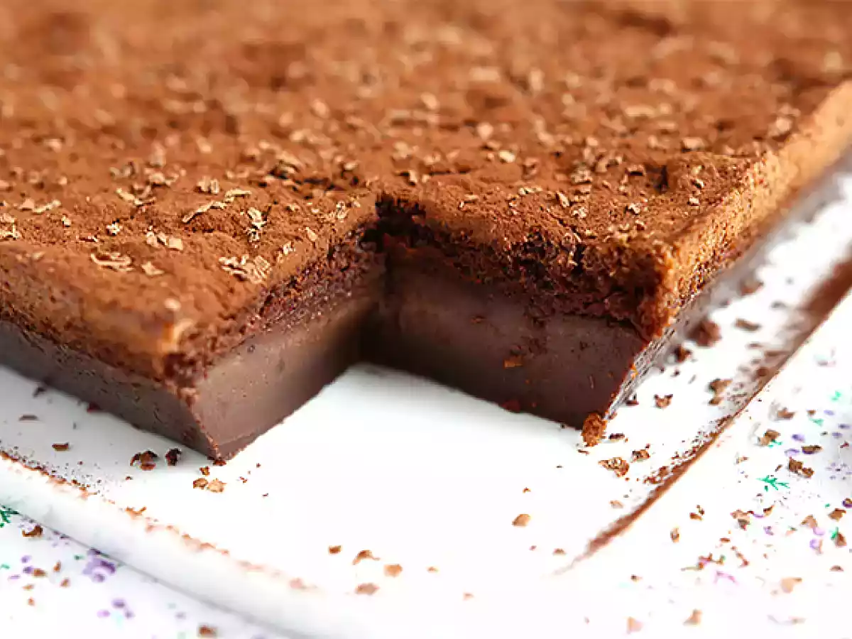 Chocolate magic cake - photo 7