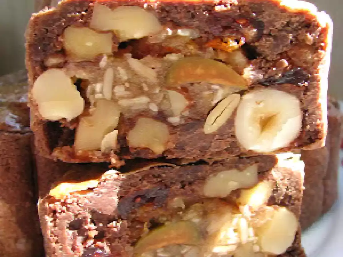 Chocolate Mixed Nuts Mooncake (Baked) - photo 2