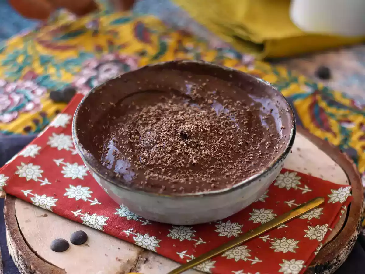 Chocolate mousse with whey protein - photo 2