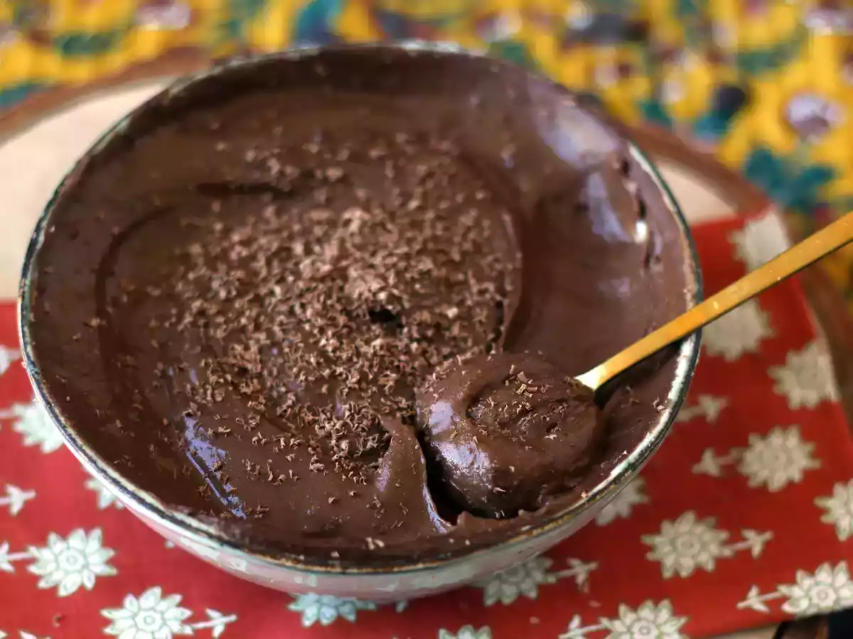 Chocolate mousse with whey protein - photo 3