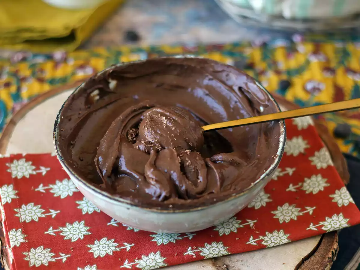 Chocolate mousse with whey protein - photo 5