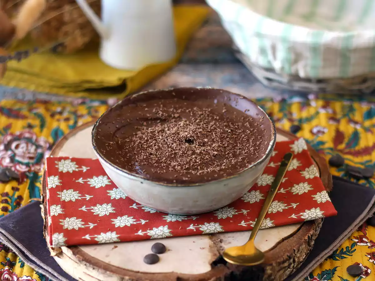 Chocolate mousse with whey protein - photo 6