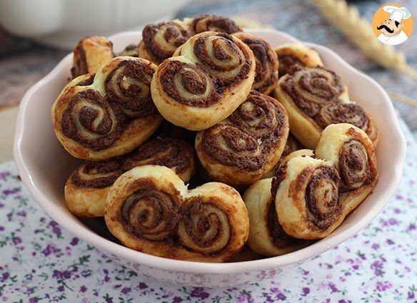 Chocolate palmiers - Recipe Petitchef