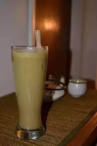 Chocolate peanut butter green monster smoothie recipe
