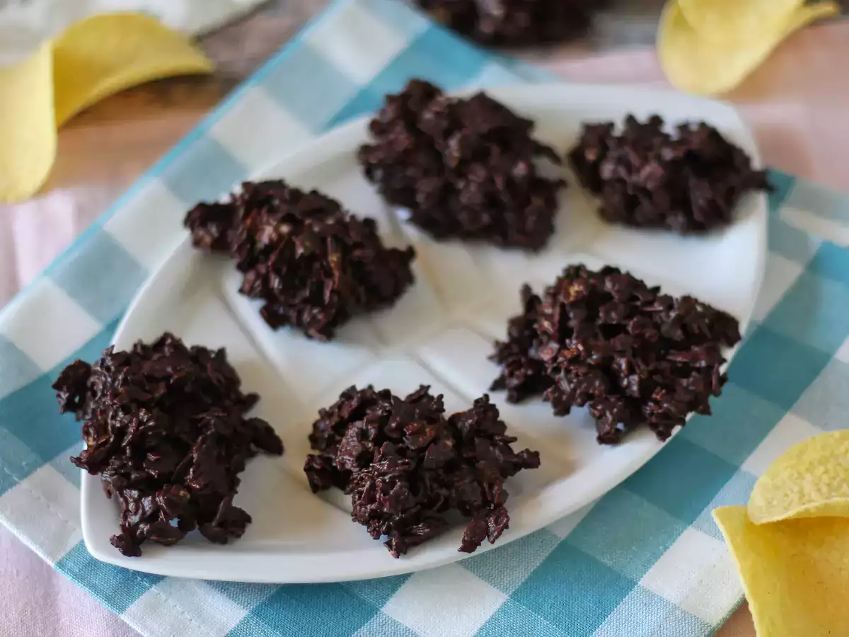 Chocolate Pringles - desert roses style - photo 2