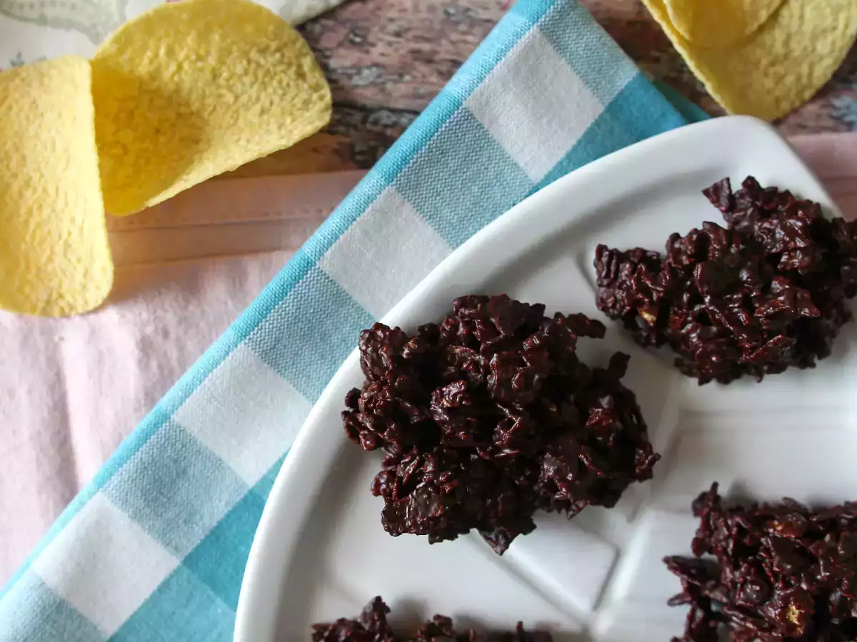 Chocolate Pringles - desert roses style - photo 6