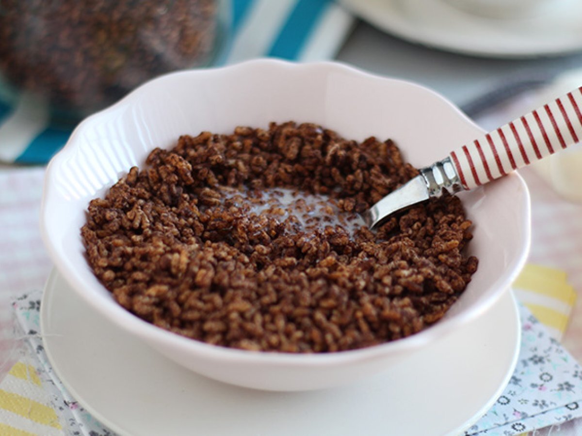 Chocolate puffed rice - Coco pops copycat - photo 2