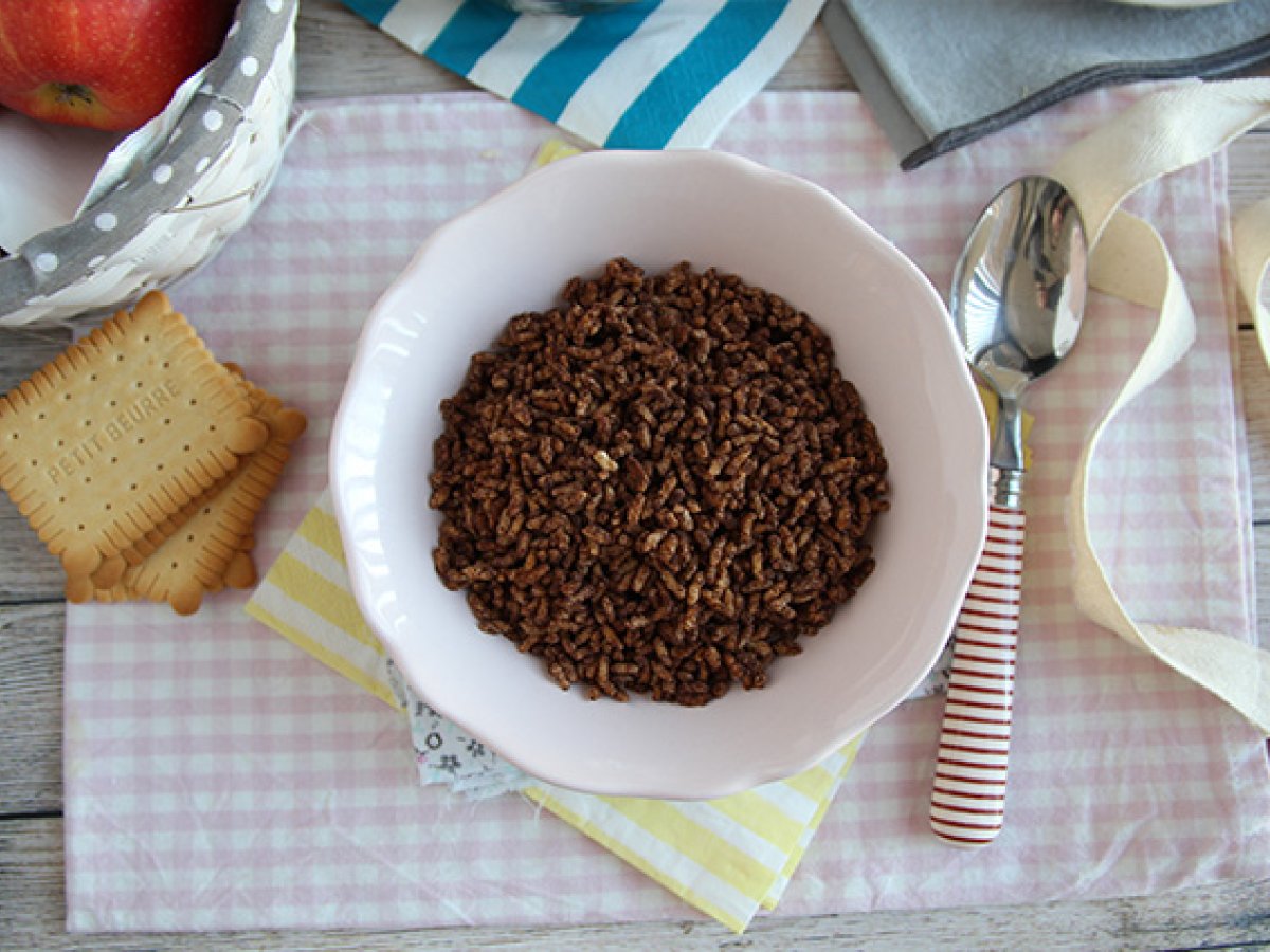 Chocolate puffed rice - Coco pops copycat - photo 6