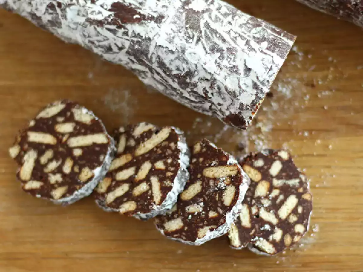 Chocolate salami - photo 3