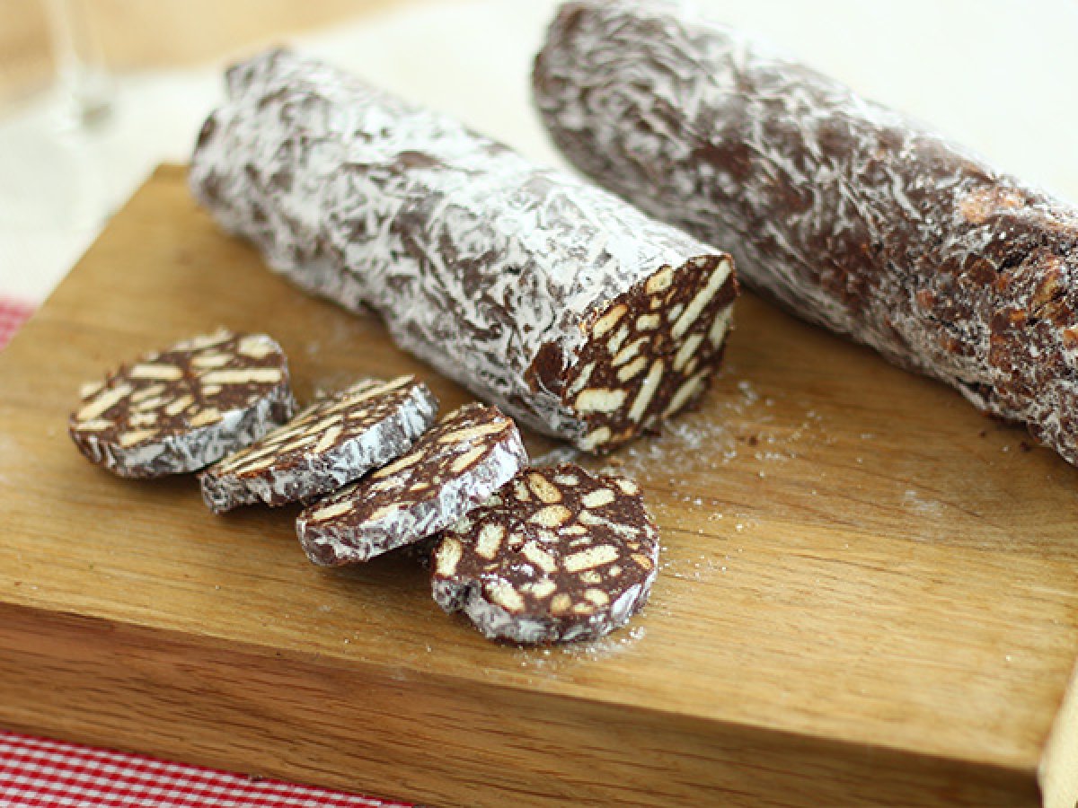 Chocolate salami - Video recipe!