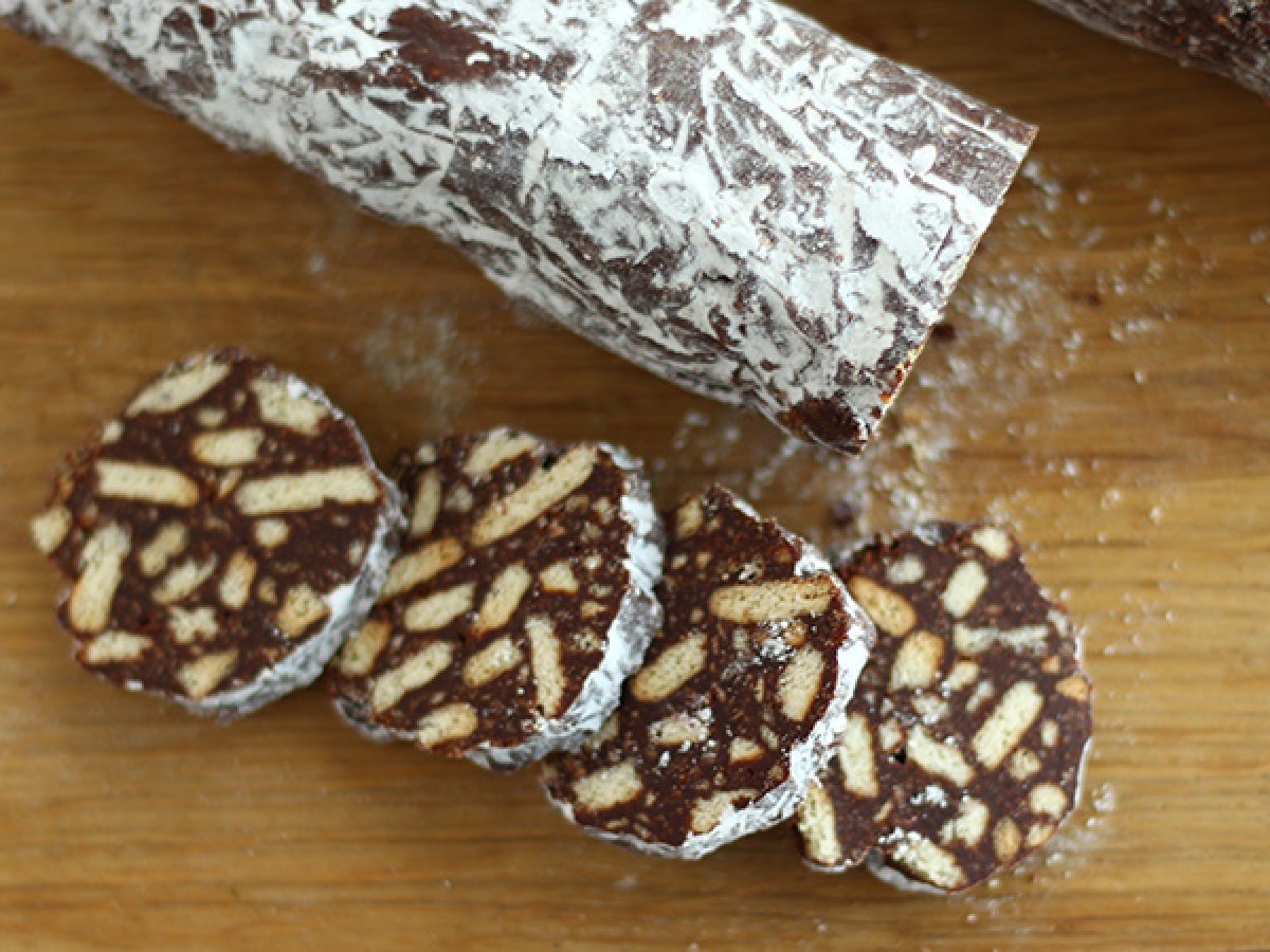 Chocolate salami - Video recipe! - photo 3