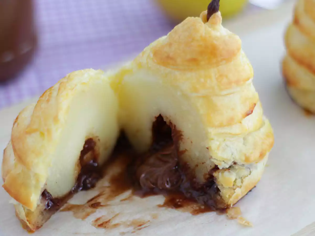 Chocolate stuffed pears - video recipe ! - photo 2