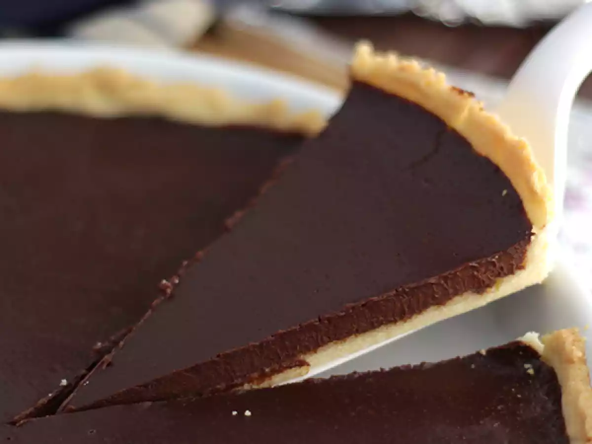 Chocolate tart - video recipe !