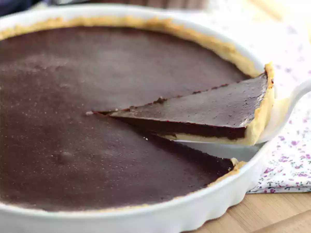 Chocolate tart - video recipe ! - photo 2